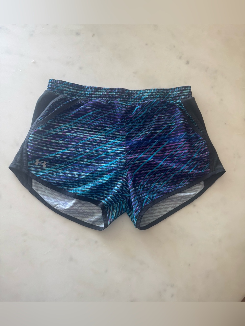 Under Armour Women’s Blue, Teal & Purple Athletic Shorts